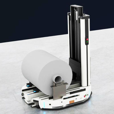 AS/RS (VFR+VNA+Q1P),VFR+Very Narrow Aisle+Groß- und Kleinwagen,Very Narrow Aisle Fork-Typ Autonomer mobiler Roboter für die Stapelung und Handhabung von Lagerpaletten