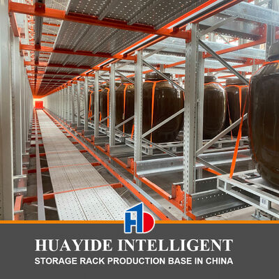 Transport- und Shuttlefahrzeug dreidimensionales Lagersystem Automatisches Speicher- und Abrufsystem ASRS