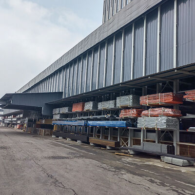 Kragarm-AS/RS für die Lagerung von Langgut Kragarmregal für Langprodukte