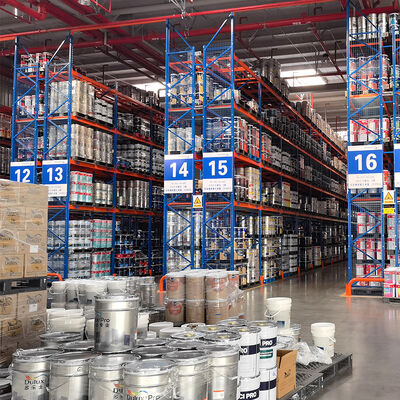 Hintere Gitterzaun für Lagerregale Schwerlast-Palettenregale