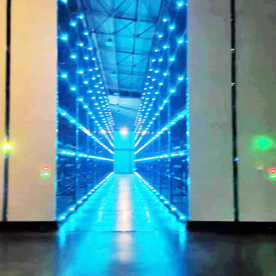 Fahrzeugteile 2.5T Last Elektrische mobile Regale mit Führungsschiene