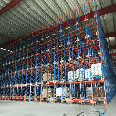 Automatisches Radioshuttle-Racking für intensive Lagerung
