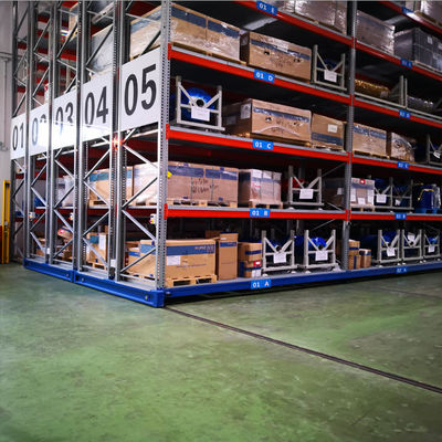 500 kg pro Ebene Stahl Elektro-Mobilregal Wirtschaftlich RAL-Farbe
