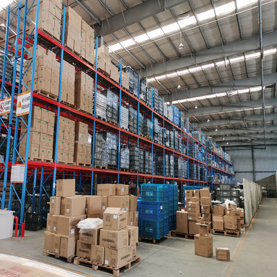 Industrielle Schwermetallregale Q235 Stahl 1400 mm Breite