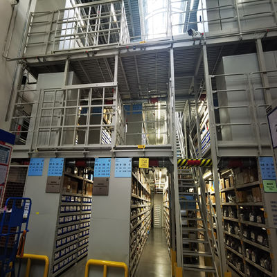Stahlplattform Mezzanine-Bodenregale für Lagerhallen