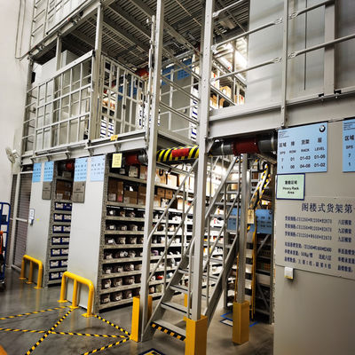 Stahlplattform Mezzanine-Bodenregale für Lagerhallen