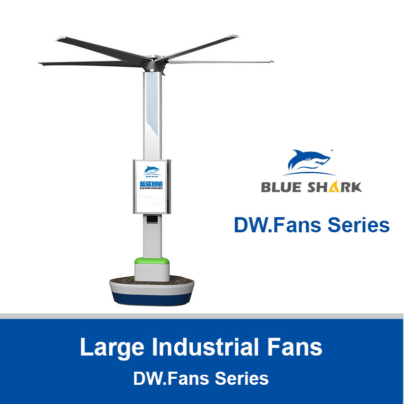 Großes industrielles Stehventilator HVLS Hochvolumen-Niedriggeschwindigkeit für Lagerfabrik