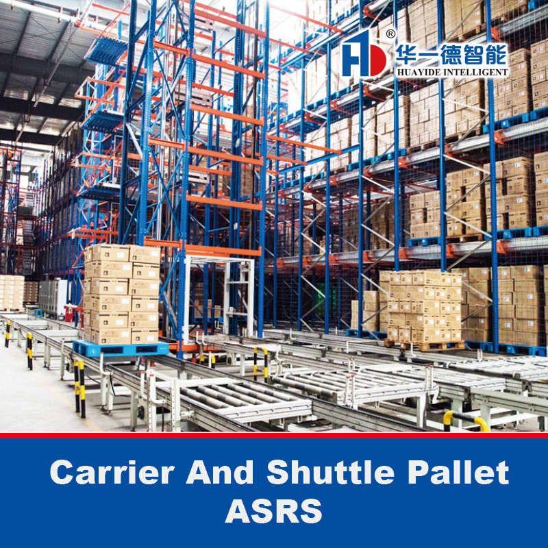 Transport- und Shuttlefahrzeug dreidimensionales Lagersystem Automatisches Speicher- und Abrufsystem ASRS