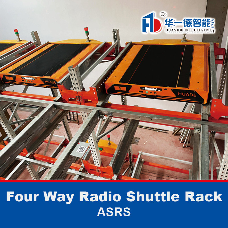 Vierwege-Radio-Shuttle-Rack ASRS-Palettenläufer-Rack Vierwege-Radio-Shuttle-Rack