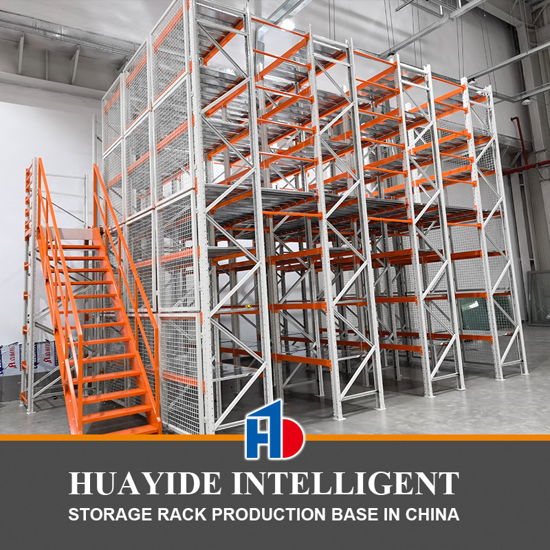 B02: Mezzanine-Rack Halb-Rack Mezzanine-Mehrschicht-Rack-Speicher Metall-Mezzanine-System