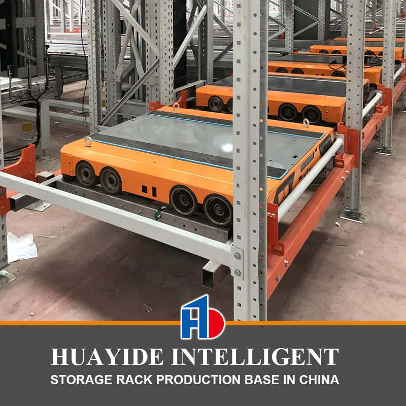 B13 ASRS Vierwege-Shuttle-System Schwerlast-Höherer Automatisierung Lagerlager Lagerhalle Stahl-Shuttle-Rack