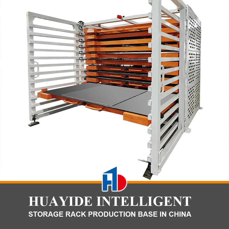 Handbetriebene Lagerhalle für Blechmetall, Schublade für Blechplatten