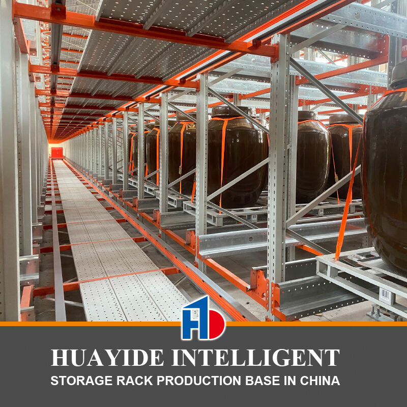 Transport- und Shuttlefahrzeug dreidimensionales Lagersystem Automatisches Speicher- und Abrufsystem ASRS